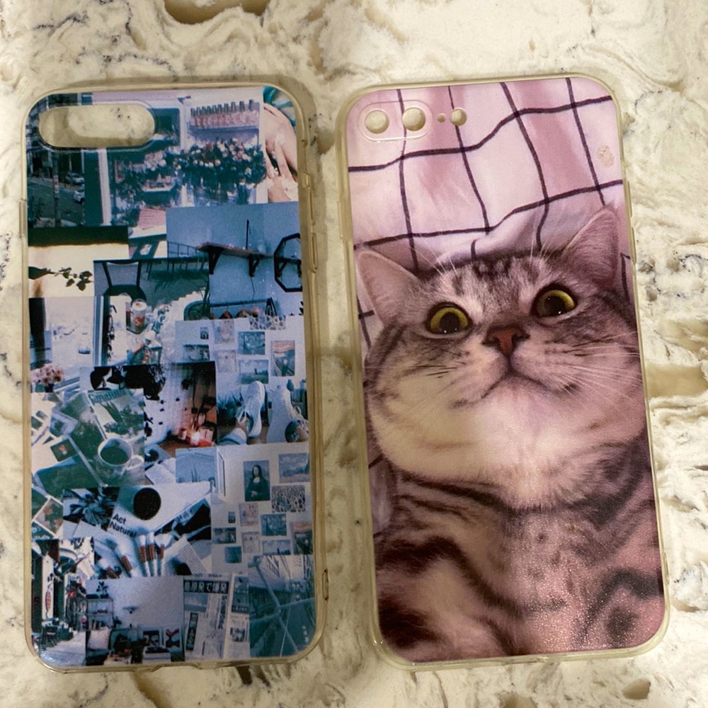 2 iPhone cases